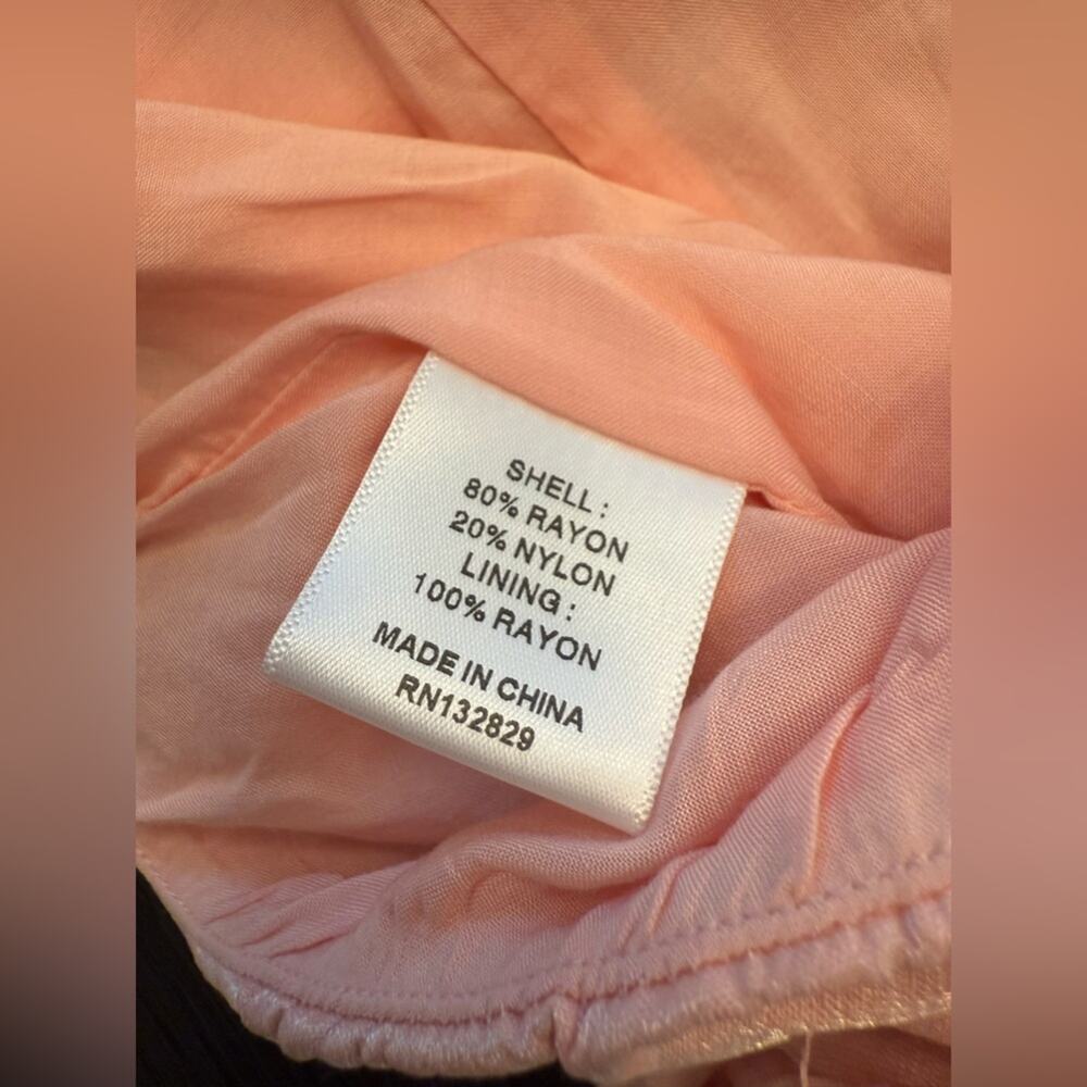 Majorelle Theodore Top Light Pink Halter Tank Top Ruffle Size Medium - Picture 8 of 8